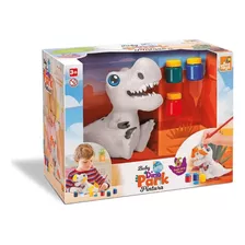 Baby Dino Park Pintura Com 3 Tintas 0693 Bee Toys