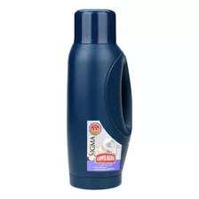 Termo De Vidrio Azul Sigma Lumilagro 1l