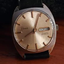 Reloj Renis Day Date ( 1970s ) Swiss Coleccion 