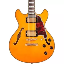 D'angelico Excel Series Mini Dc Semi-hollow Electric Guitar 