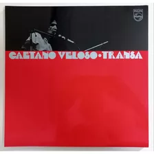 Lp Caetano Veloso. Transa. Novo. Capa Tripla. (translúcido) 