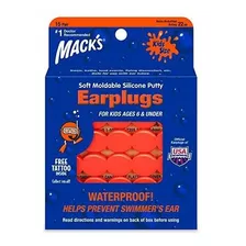 Tapones Para Oídos - Mack's Soft Moldable Silicone Putty Ear