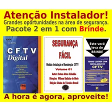  Livro E Dvd Aula Cftv Com Brinde