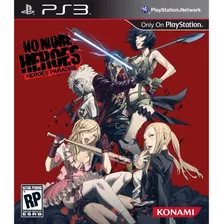 Ps3 No More Heroes Paradise Novo Lacrado