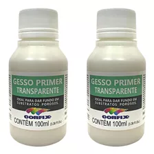 2 Gesso Primer Transparente Corfix 100ml