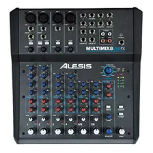 Alesis Multimix 8 Usb Fx | Mezclador De 8 Canales Con Efecto