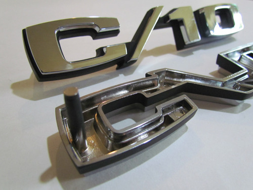 Par Emblema Chevrolet Camioneta Pickup C10 69 70 1969 1970 Foto 6