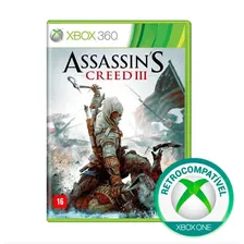 Assassins Creed Iii 3 - Xbox 360 / Xbox One - Mídia Física