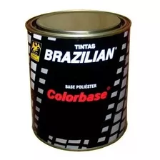 Tinta Base Poliéster Prata Riviera Met Ford 900ml Brazilian 