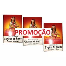 Promoção 3 Caixinhas Baralho Cigano (cigana Da Sorte) Tarot