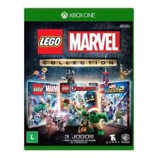 Lego Marvel Collection 3 Jogos - Xbox One - Novo - Física