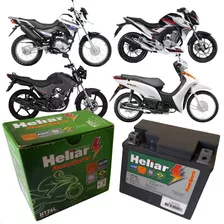 Bateria Moto Heliar Htz6 5ah Honda 125/150 Biz/fan/cg/bros