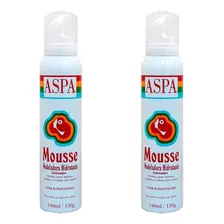 Kit 02 Unidades Mousse Capilar Modelador Hidratante Aspa