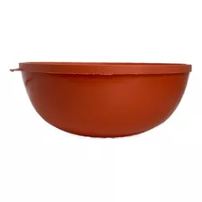 10 Unid. De Bowl Ensaladera Con Tapa Plástico Bol - 1.3 Lts.