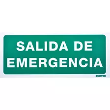 Señal Salida De Emergencia Surtek