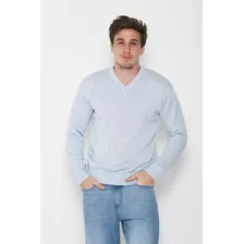 Sweater Colegial Hombre Cuello V De Hilo Excelente Calidad 