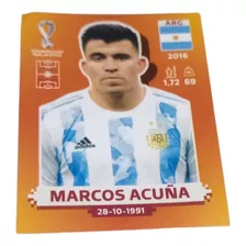 Marcos Acuña Figurita Mundial Qatar 2022