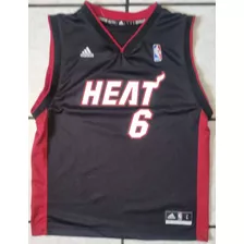 Jersey Miami Heat Nba adidas 2012 Lebron James S