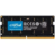 Memória 8gb Ddr5 4800mhz Crucial Ct8g48c40s5 P/ Notebook