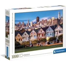 Quebra-cabeças Clementoni De 1000 Unidades Da San Francisco Classic Houses
