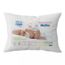 Travesseiro De Malha Bebe 100% Algodão 39x30 Bene Casa