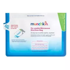 6 Bolsas Esterilizadoras Microondas Munchkin Reutilizable