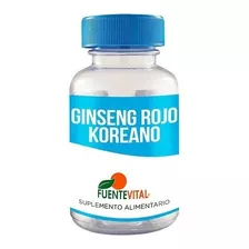 Ginseng Rojo Koreano Fv 1x60 Cap 500 Mg. Pot Fisica - Mental