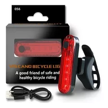 Luz Para Bicicleta Volcano Roja 