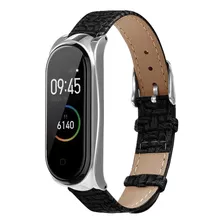 Reloj De Pulsera Inteligente De Cuero Ligero Para Mi Band 4