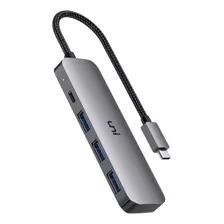 Adaptador Usb C Hub Uni 4 En 1 Usb C 3 Puertos Usb 30 100w