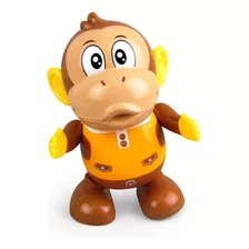 Brinquedo Infantil Macaco Monkey Dançarino C/ Luzes E Música