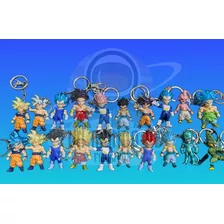 10 Llaveros Dragon Ball Z Novedad Al Azar