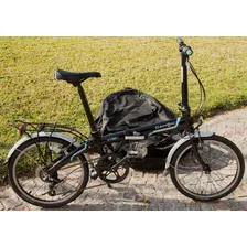 Bicicleta Dahon Plegable Con Bolso De Transporte