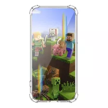 Carcasa Sticker Minecraft D4 Para Todos Los Modelos Samsung