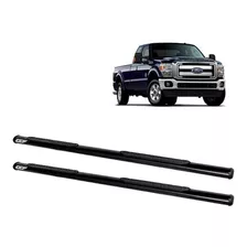 Estribo Oblongo Preto Cs Ford F250 F350 F4000 1999 Até 2012