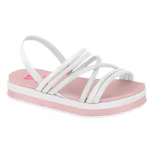 Sandália Infantil Molekinha Flatform Tiras