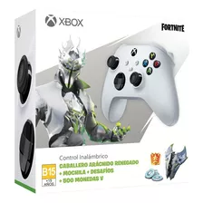 Xbox Wireless Controller Blanco + Tarjeta Fortnite