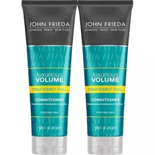 John Frieda Cond Luxurious Volume Touchable 250ml Pack C/2