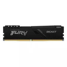 Memória Kingston Fury Beast 16gb 2666mhz Ddr4 Kf426c16bb/16