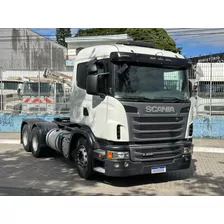 Scania G400 Automatico Pneuzada Filé 6x2 2013 Único Dono