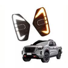 Luz Diurna Nissan Frontier Np300 2021+ Blanco/ámbar