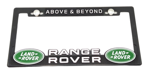 Porta Placas Camioneta Range Rover Land Rover Cubre Pija Kit Foto 2