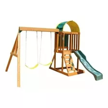 Juego Infantil Casita Y Columpios Con Tobogan Kidkraft Mm