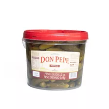 Pepino Em Conserva Don Pepe Balde 2kg