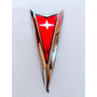 Emblema  Pontiac Frontal 12 5 Cm Curvo