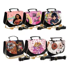 Bolsa Infantil Luxo Para Passeio Personagem Menina