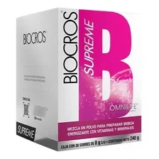 Biocros Supreme Caja 30 Sobres - g a $393