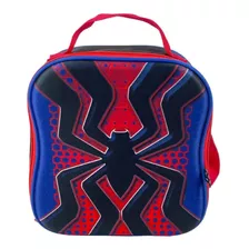 Kit Mochila Carrinho Infantil Escolar Spider 3 Pçs No Limits