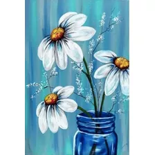 5d Pintura Por Diamantes Flores Y Mariposas Lienzo Artistico