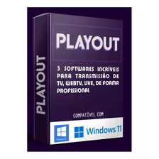 Playout Para Emissora De Tv, Web Tv, Jogos, Etc.